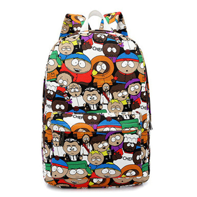 Graffiti Canvas Backpack. | eBay