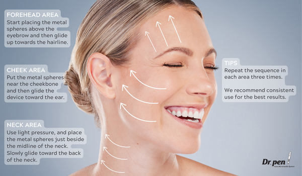 Microccurent facial toning device instructions