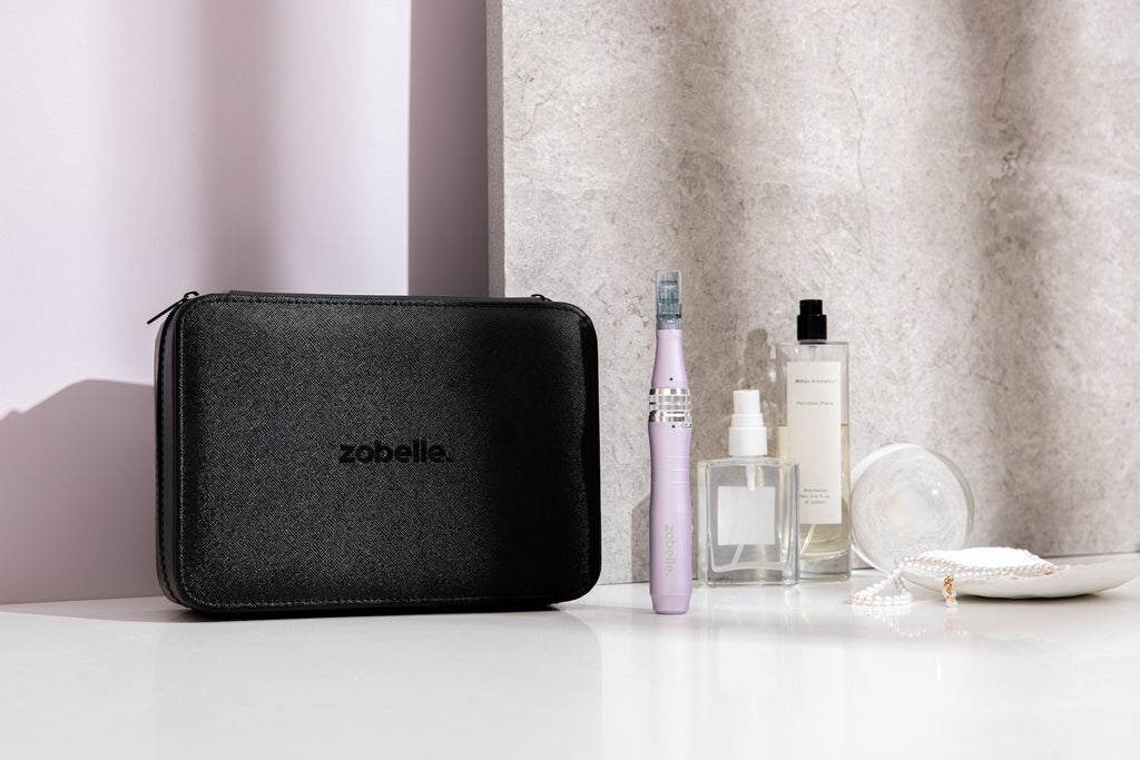 zobelle maxima microneedling pen with limited edition pouch