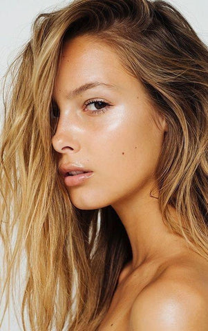 glowing skin