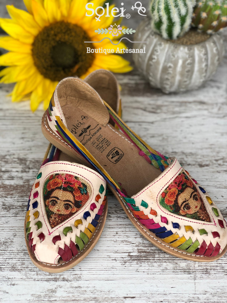 huaraches frida kahlo