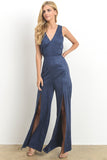 Vintage Blue Jumpsuit
