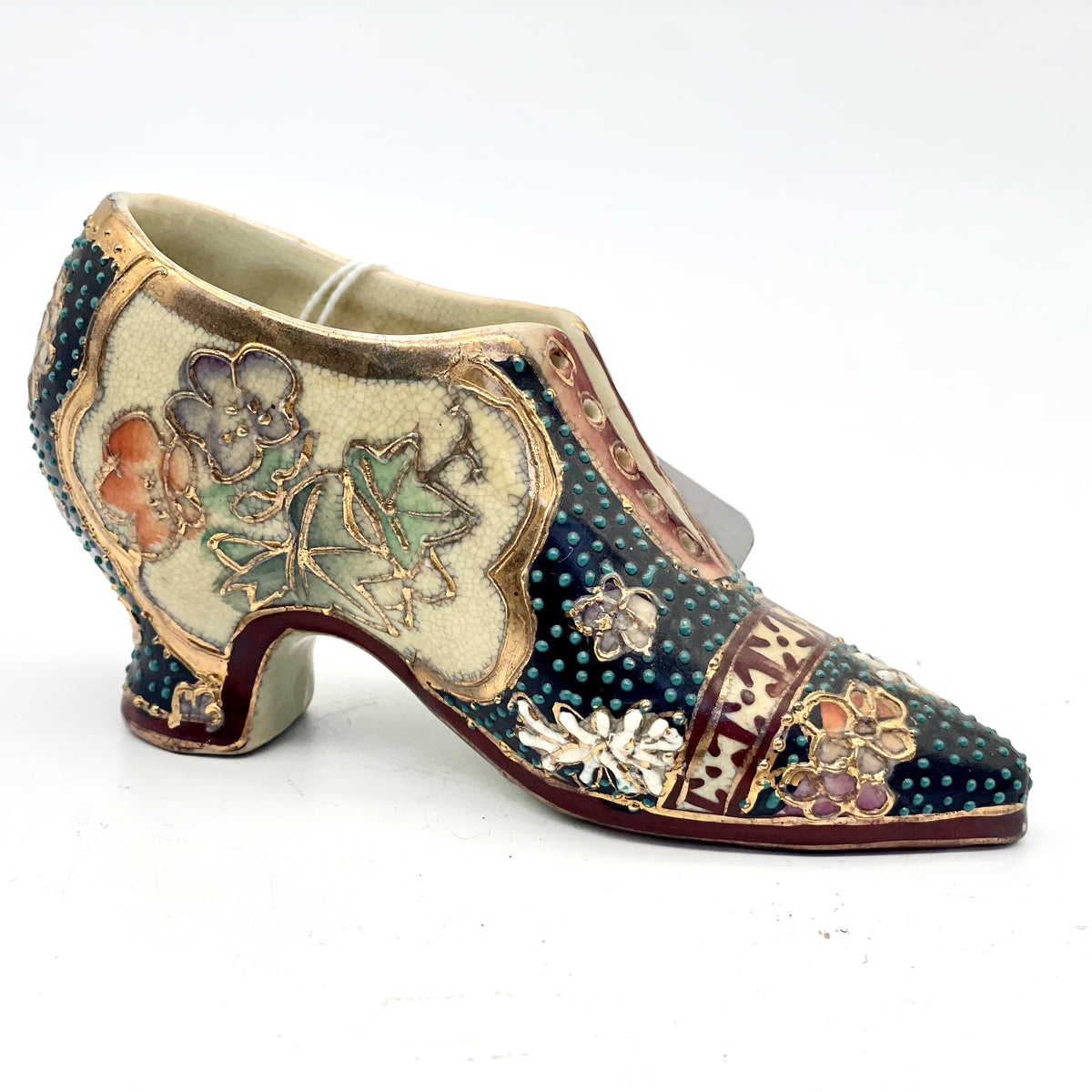 Vintage Satsuma shoe ornament – Market Fair