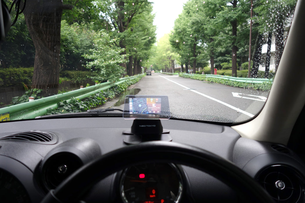 Hud 23 ヘッドアップディスプレイ ワイヤレスcarplay Androidauto対応 送料無料 翌営業日発送 Neotokyo Store