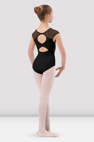 So Danca Marie Lace Cap Sleeve Leotard with Open Back L2599