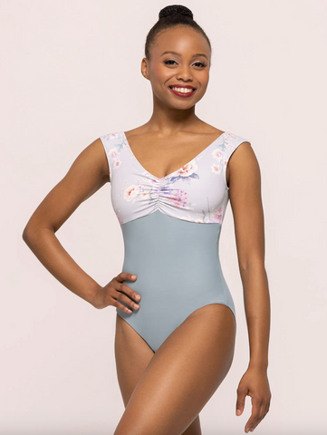 Ainsliewear Pinch Front Princess Seamed Camisole Leotard - 101P