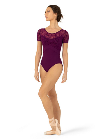 Wide-Strap Princess Seam Camisole Leotard Motionwear 2720, Long torso -  Orya par Virevolte