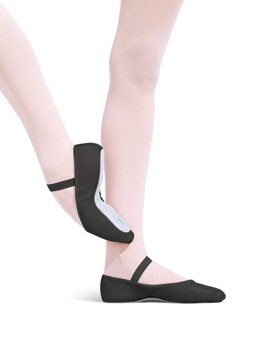 Daisy Leather Ballet Slipper in Black in Adult Sizes – Inspirations  Dancewear Canada