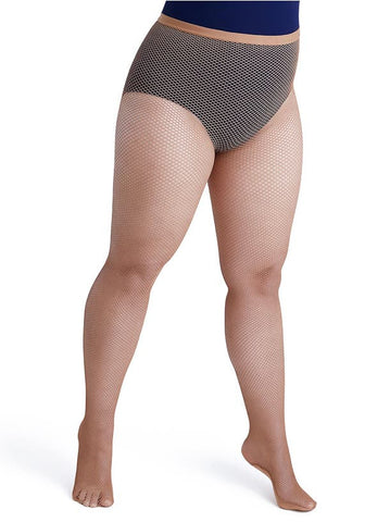 Capezio Professional Fishnet Seamless Tight - 3000 (Caramel, 2X) :  : Clothing, Shoes & Accessories