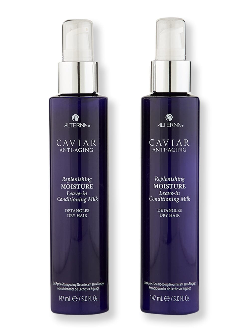 Alterna Caviar Replenishing Moisture Leave-in Conditioning Milk 2 Ct 5 oz