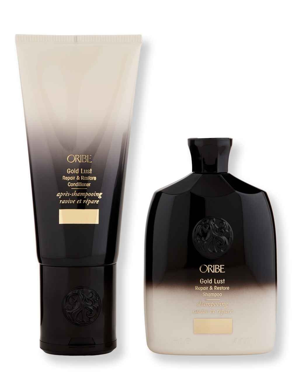 Oribe Gold Lust Repair & Restore Shampoo 8.5 oz & Conditioner 6.8 oz