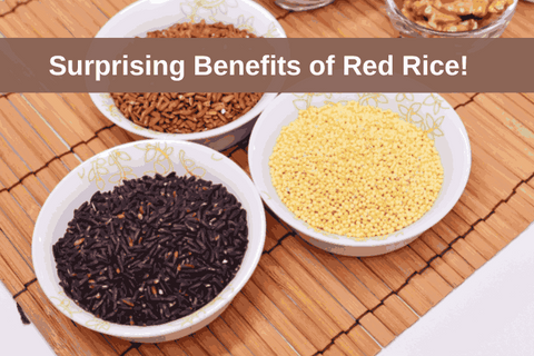 7 Health Benefits of Red rice  and How to Cook 