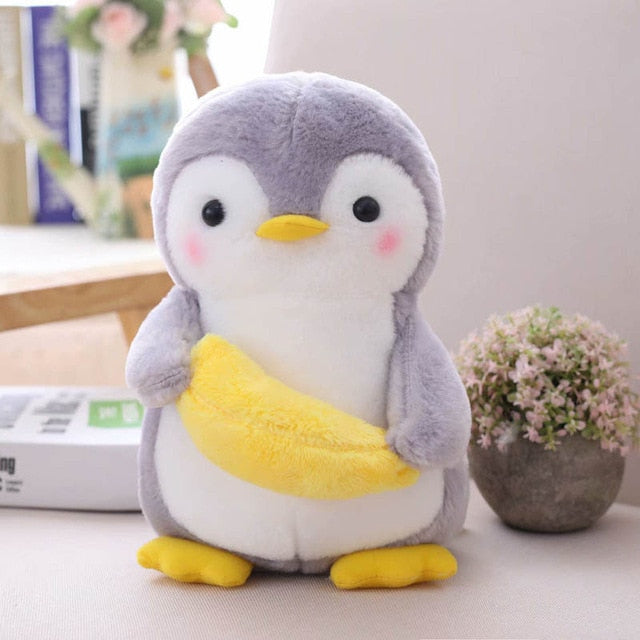 christmas penguin plush