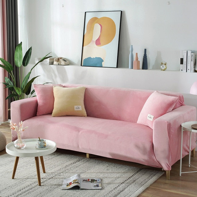 Sofa Covers - Velvet Fabric - Universal Size