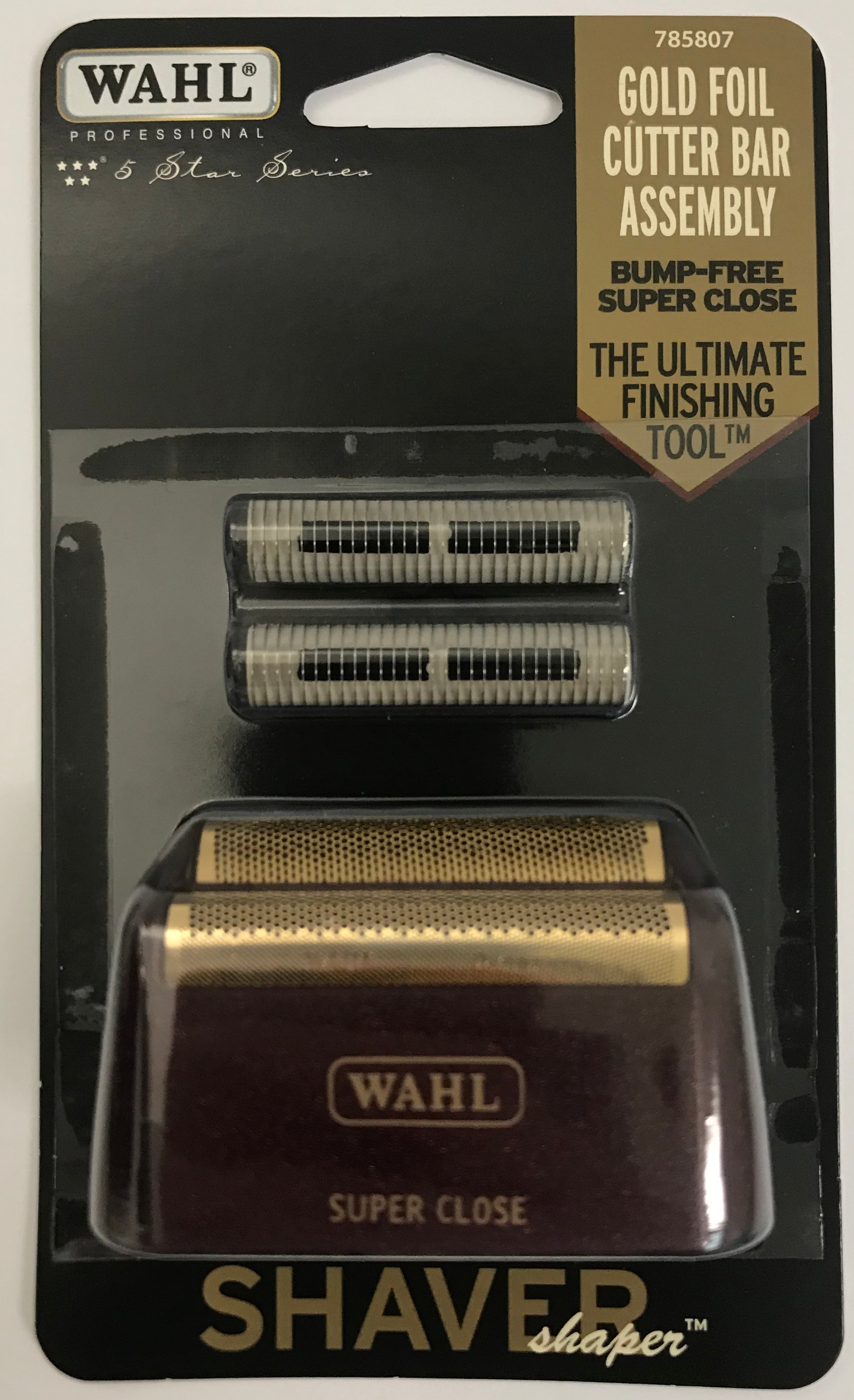 wahl gold foil cutter bar assembly