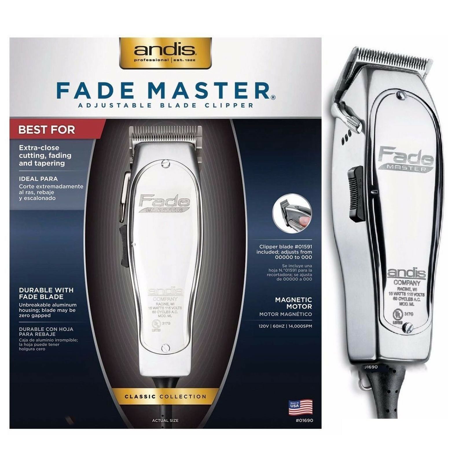 andis fade master stores