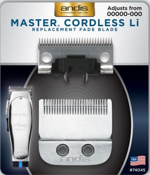 andis cordless master fade blade