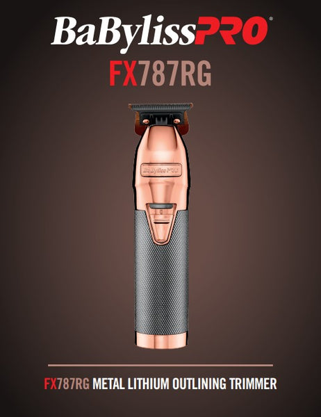 rose gold babyliss clipper