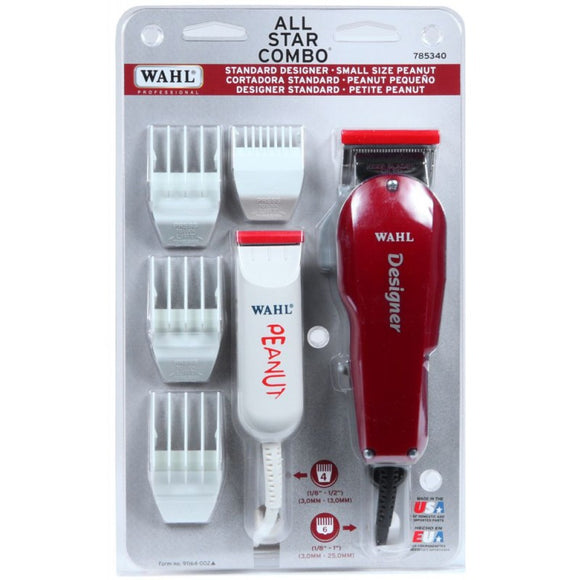 wahl all star clipper & trimmer combo