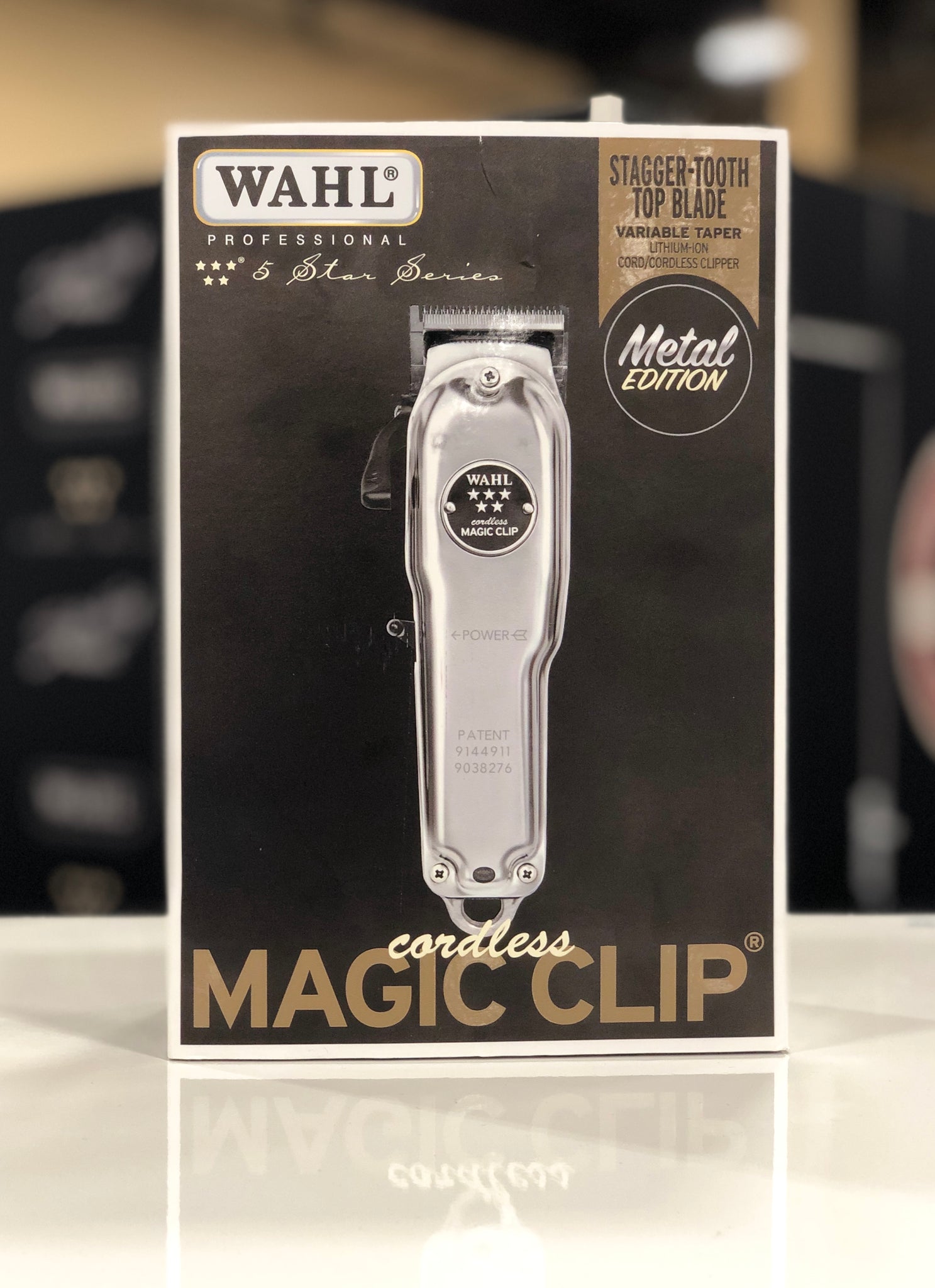 wahl professional metal edition cordless magic clipper