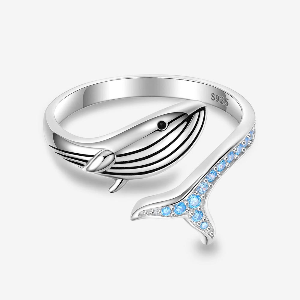 Blue Whale Ring