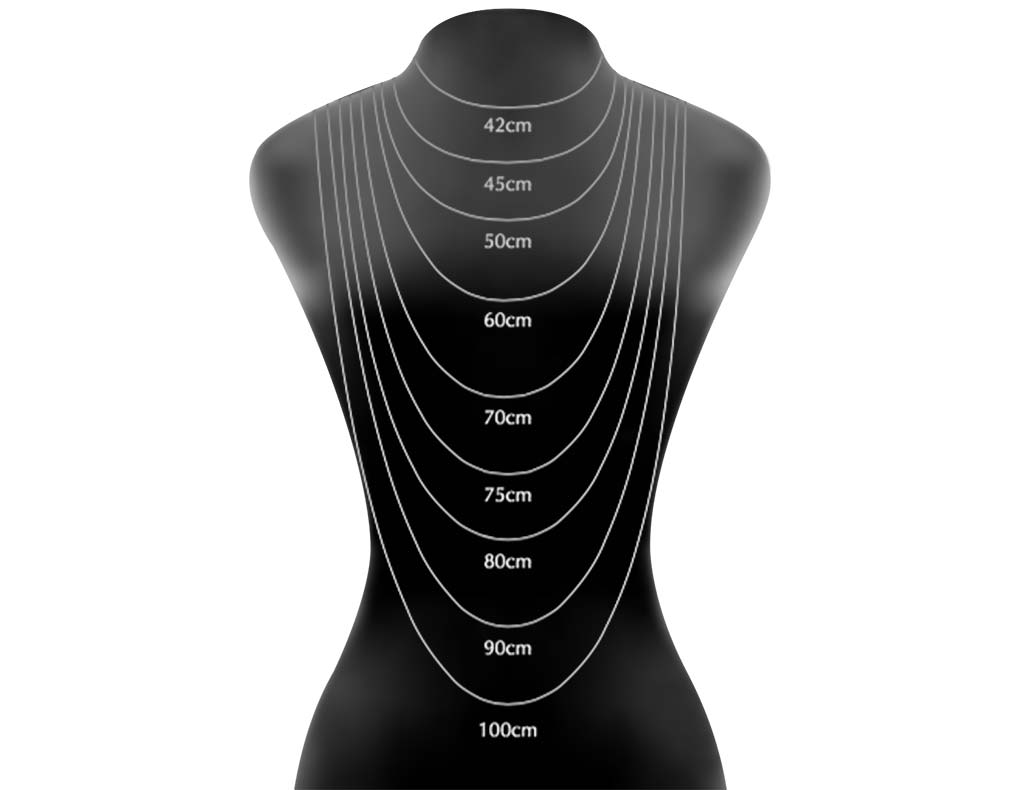 necklace size guide