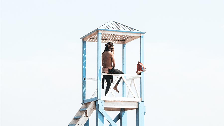 Ocean job as a Lifeguard