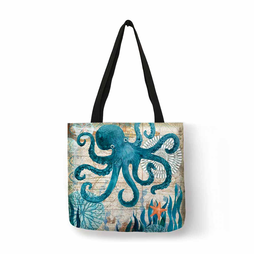Octopus Tote Bag | Citrus Reef