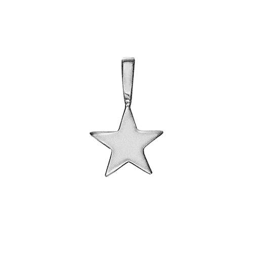 Matte Silver Shooting Star Charm