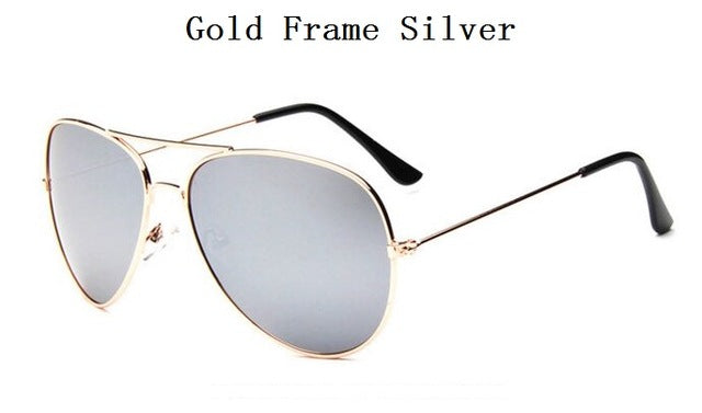 New Brand Designer Sun Glasses for Children Cool Mirror Reflective Metal Frame Kids Sunglasses Children's Glasses UV400 Sg121