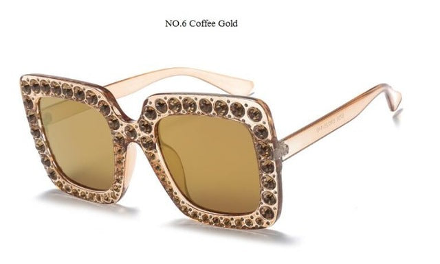 Crystal Diamond Women Sunglasses Italy 