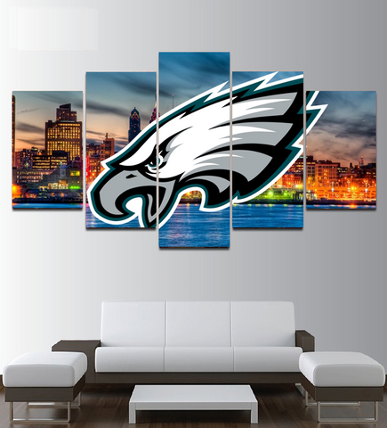 Eagles wall art painting on canvas framed