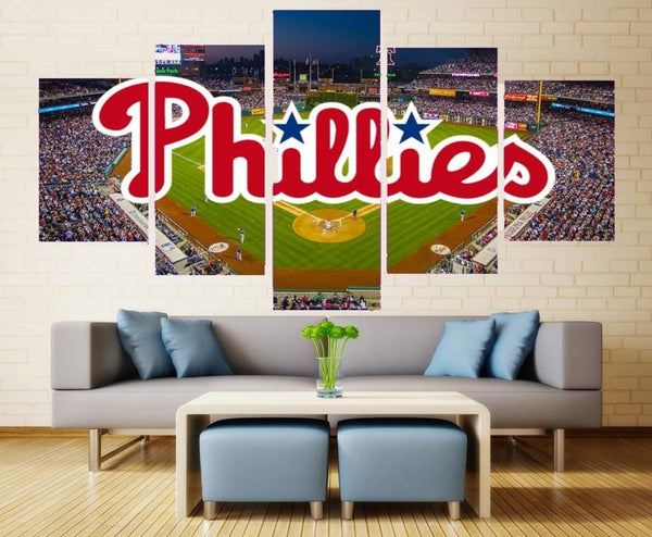 Philadelphia Phillies Wall Art Poster HD Print Home Decor Canvas Painting.