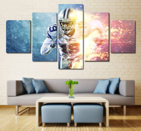 Amari Cooper Wall Art | Canvas Painting Framed