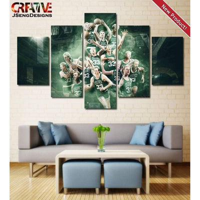 Philadelphia Eagles Football – 5 Panel Canvas Art Wall Decor – CA