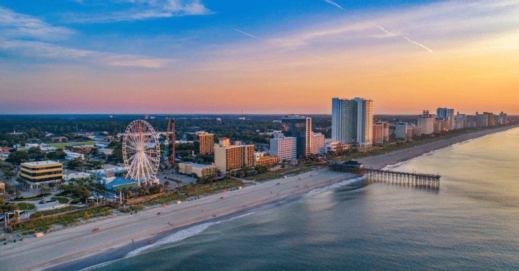  Aerial view of Myrtle Beach