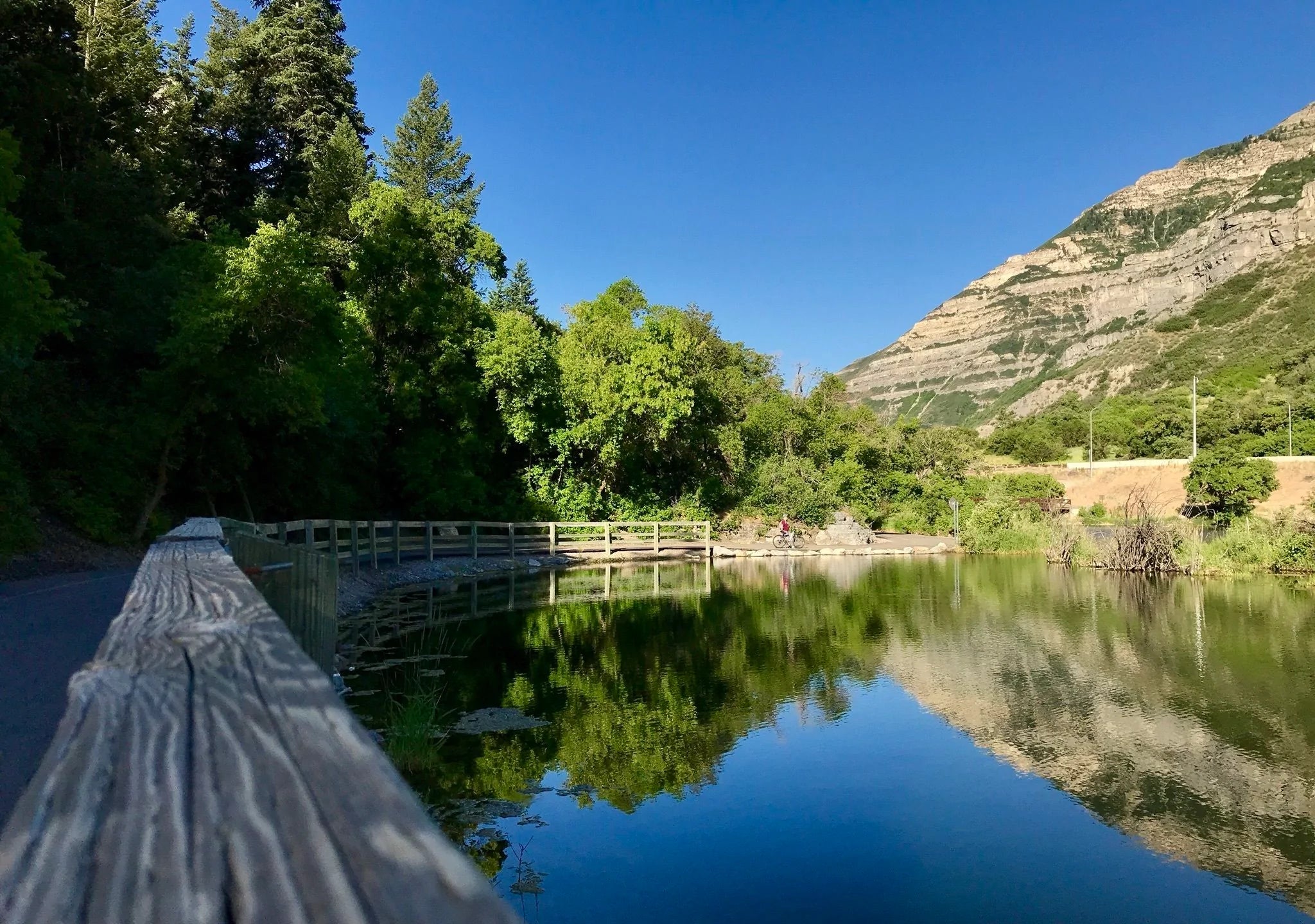 View of Provo River Trail