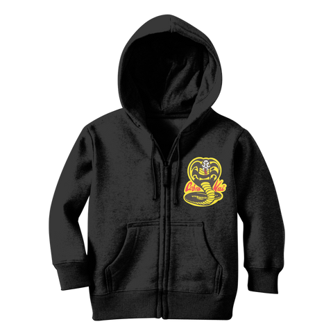 cobra kai zip hoodie