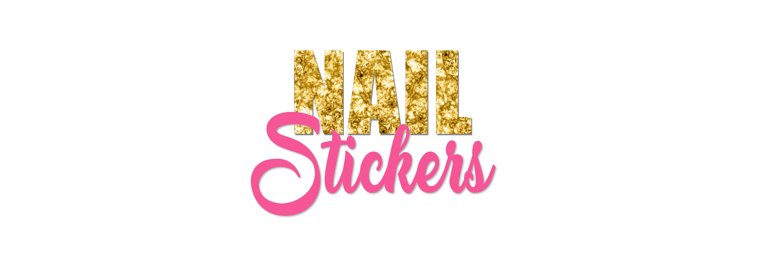 nail art stickers designer logo lv