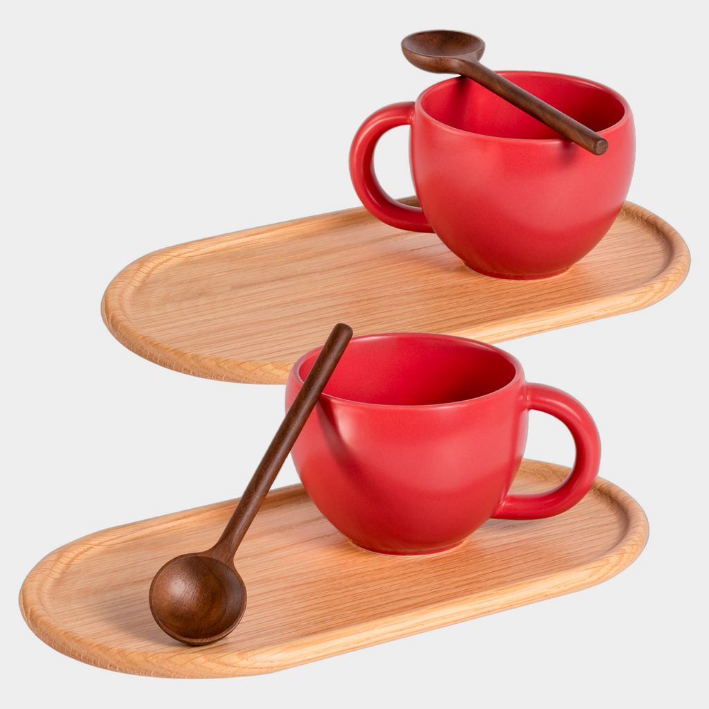 Acacia Kitchen Utensils Set With Spoon Rest and Ceramic Holder Non-toxic  Wooden Spoons for Cooking by Ziruma 