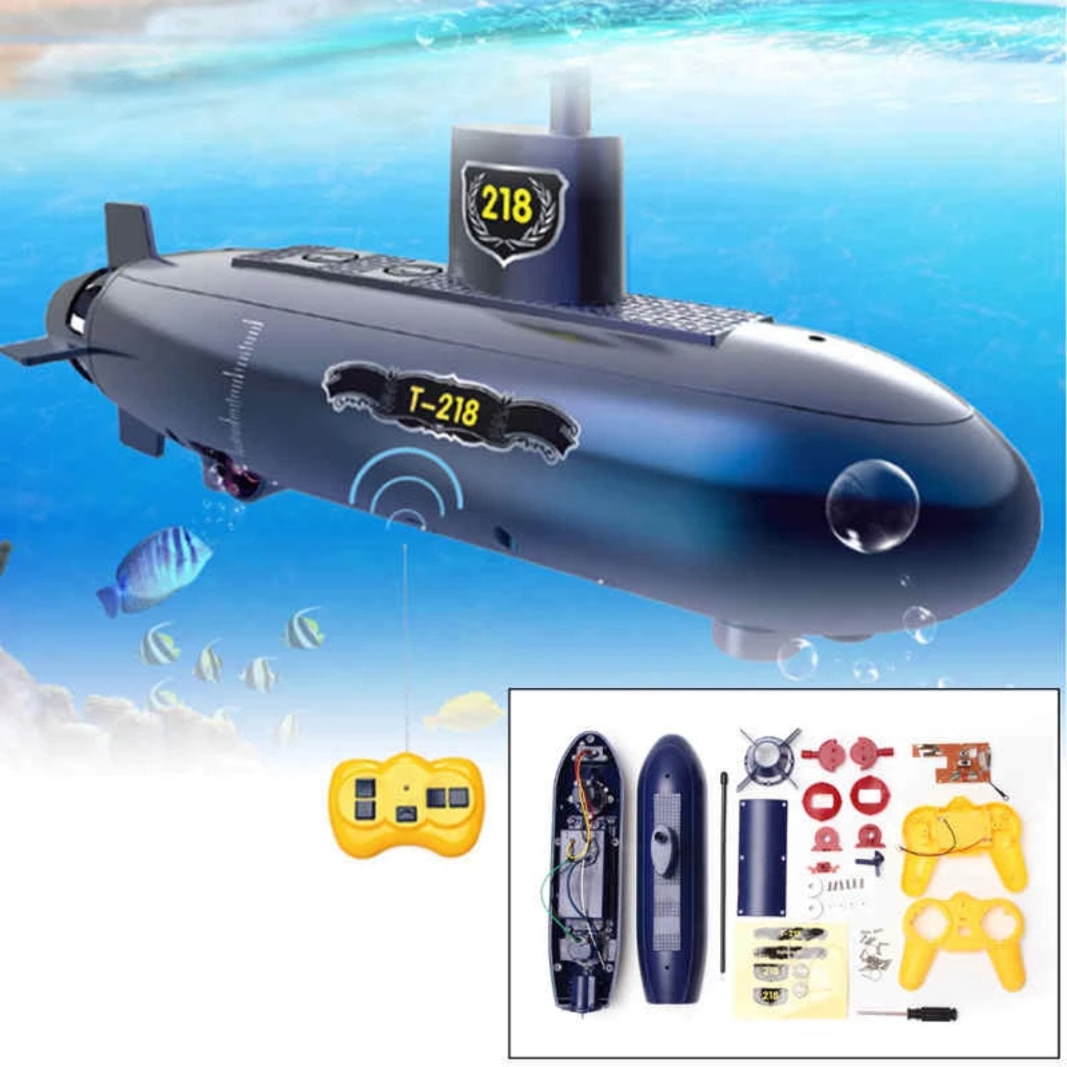 remote control boats and submarines