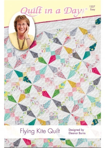 Flying Kite Quilt pattern, Quilt in a Day, Eleanor Burns, Easy 1227 ...