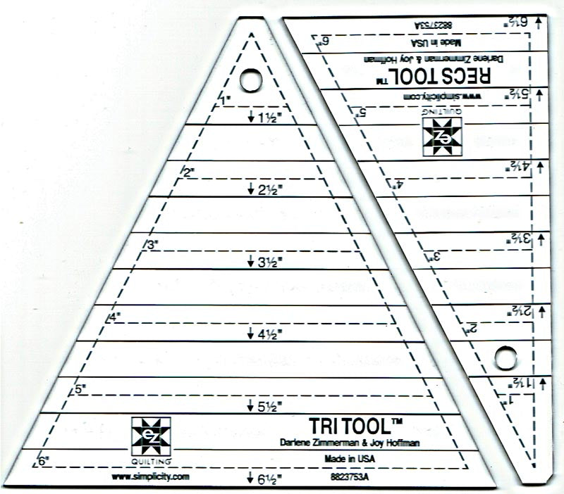 tri recs ruler tool set