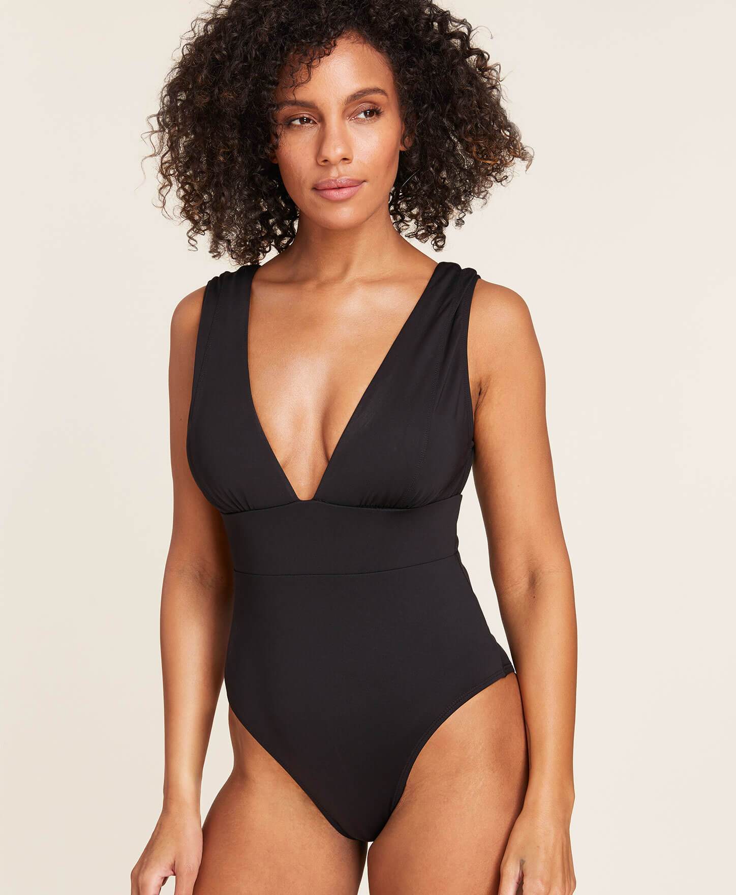 Black One Piece Swimsuit, So Chic Swim