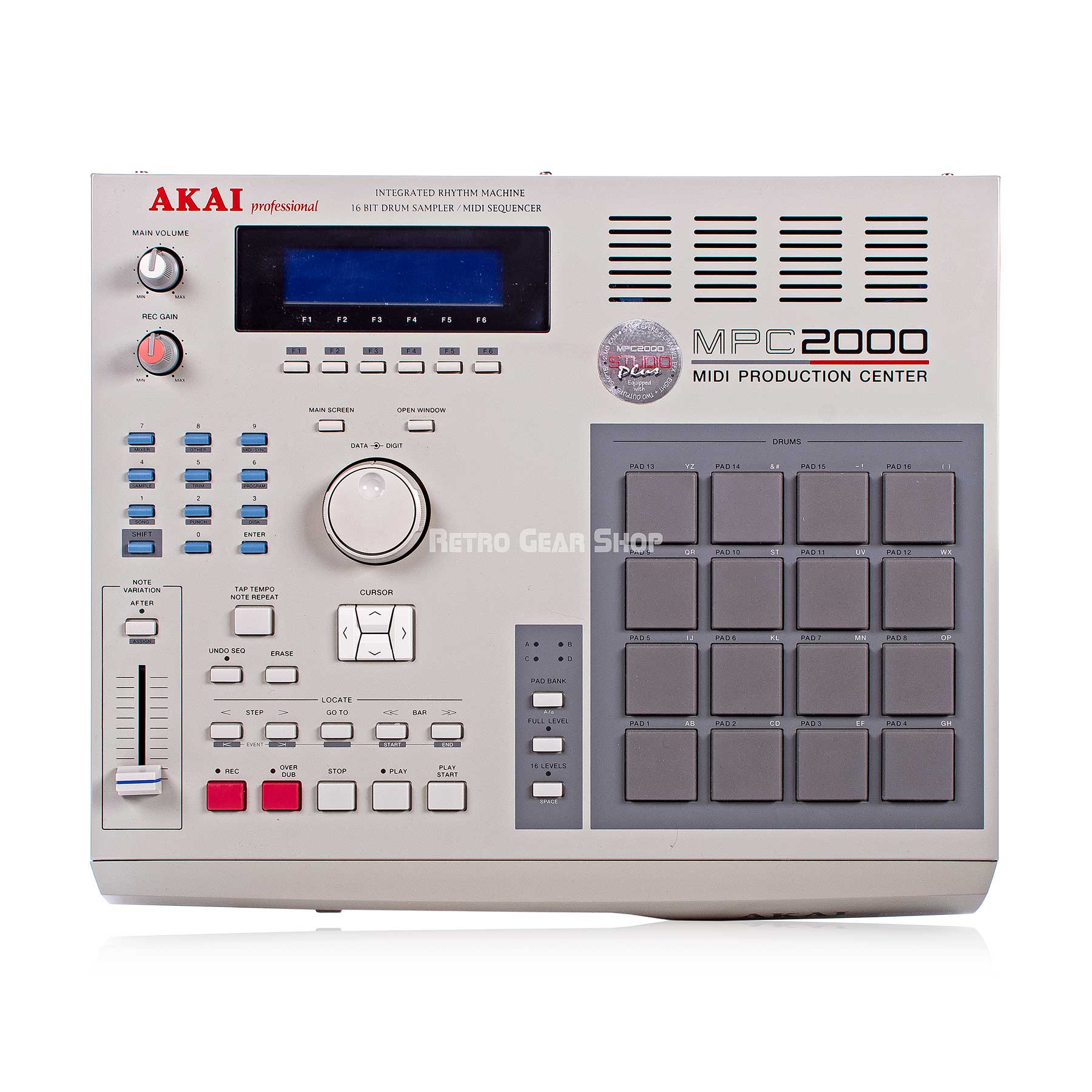 AKAI professional 美品！メンテ済み！ AKAI MPC 2000XL CF搭載　スイッチ類全交換！