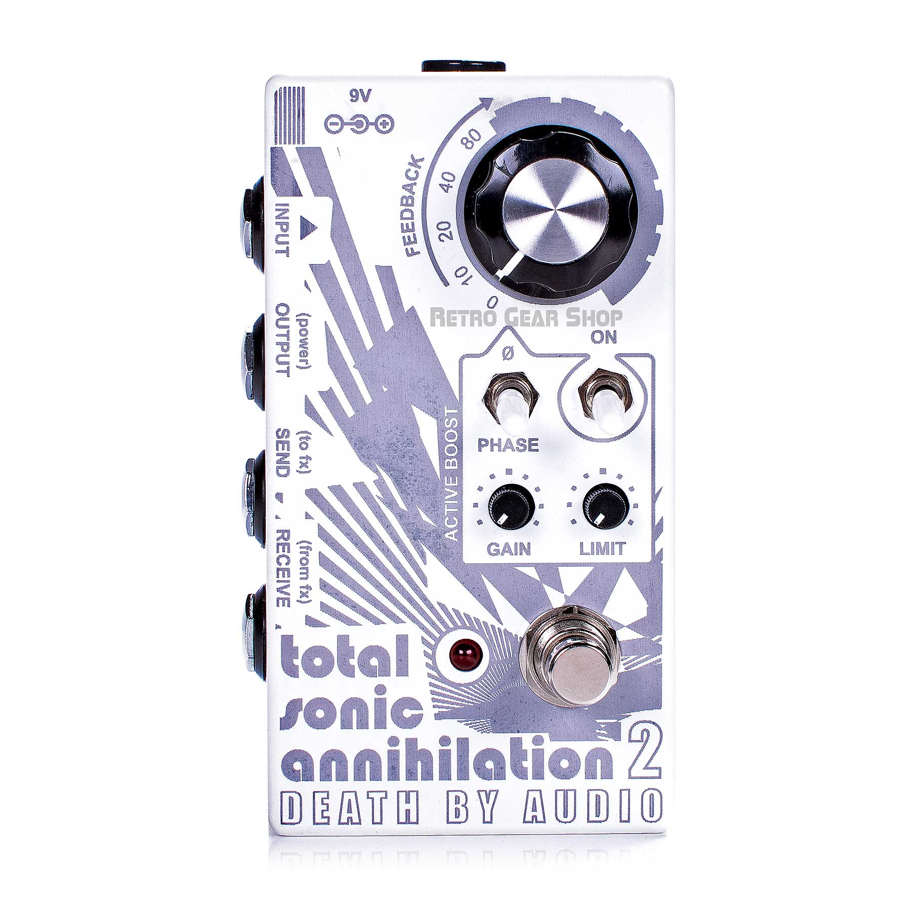 Death By Audio Absolute Destruction Fuzz Guitar Effect Pedal