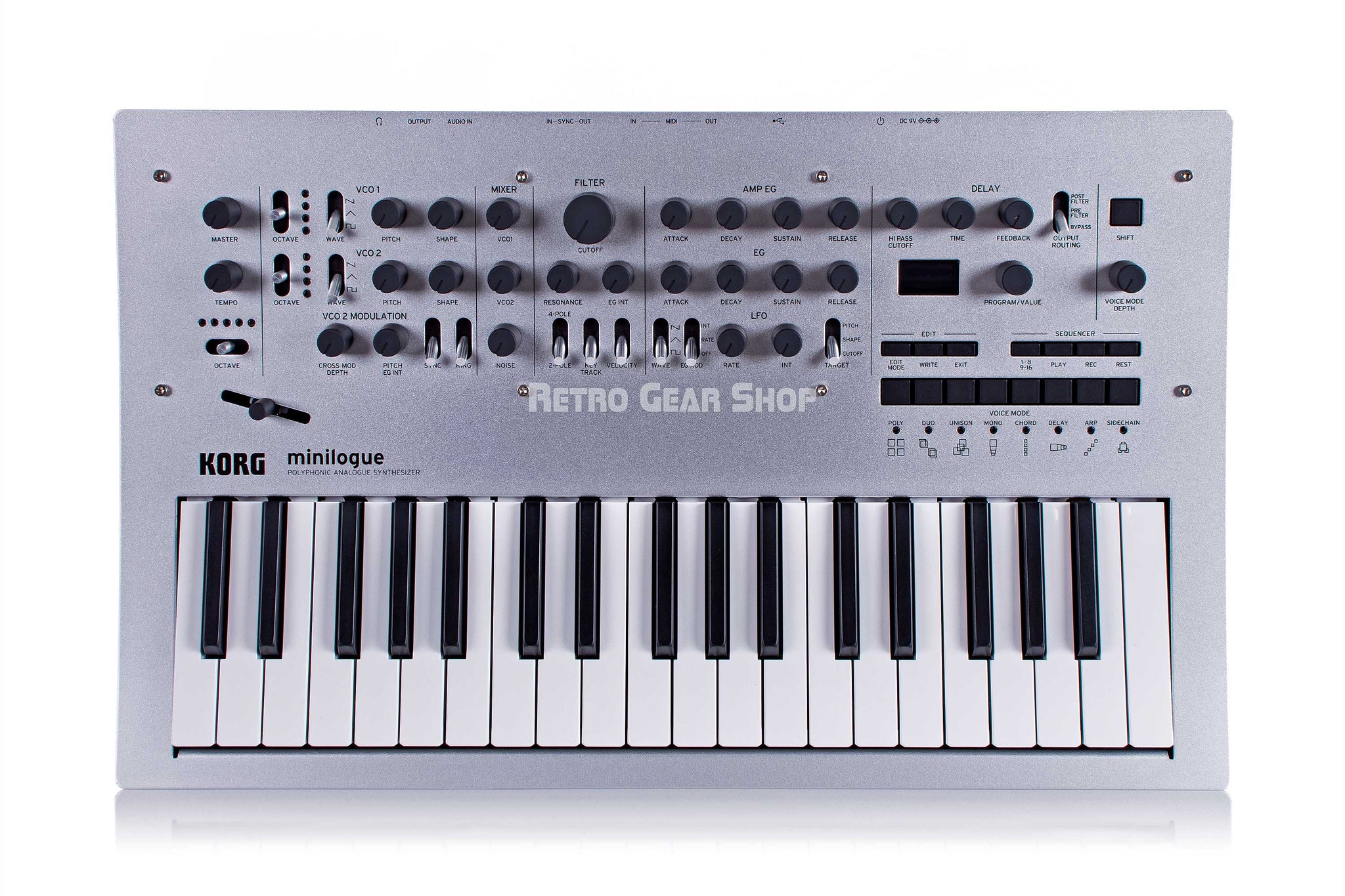 Korg Minilogue 4 Voice Analog Polyphonic Synthesizer – Retro Gear Shop