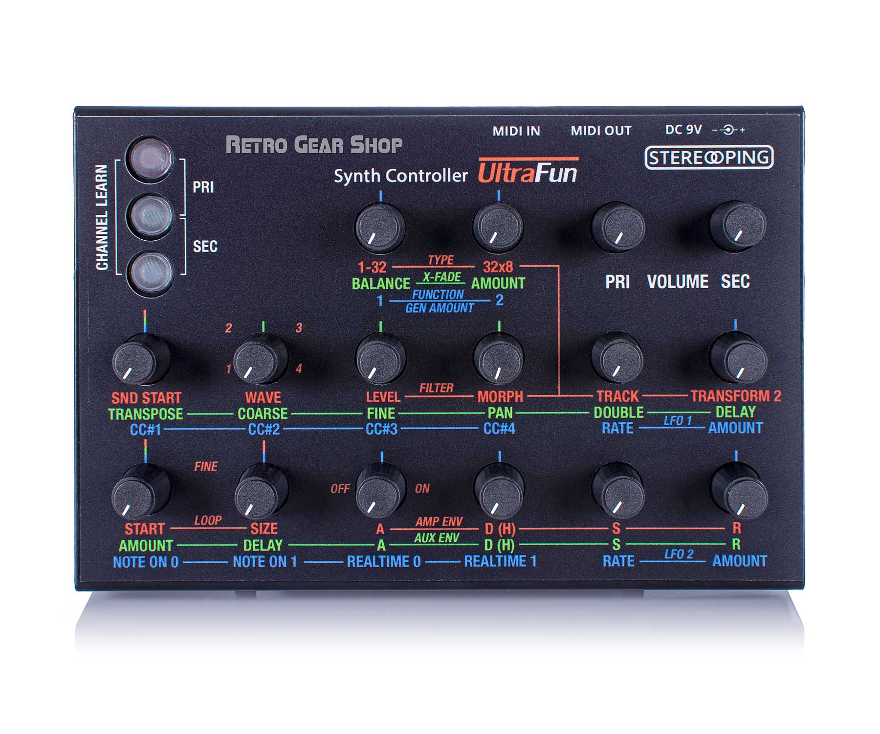 Stereoping Ultra Fun Midi Controller for Emu Ultra Proteus