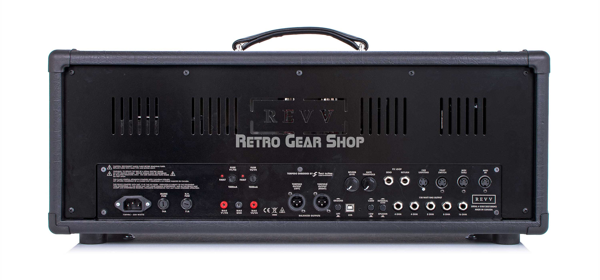 Revv Generator 120 MK III Tube Guitar Amp Head 120 Watt – Retro