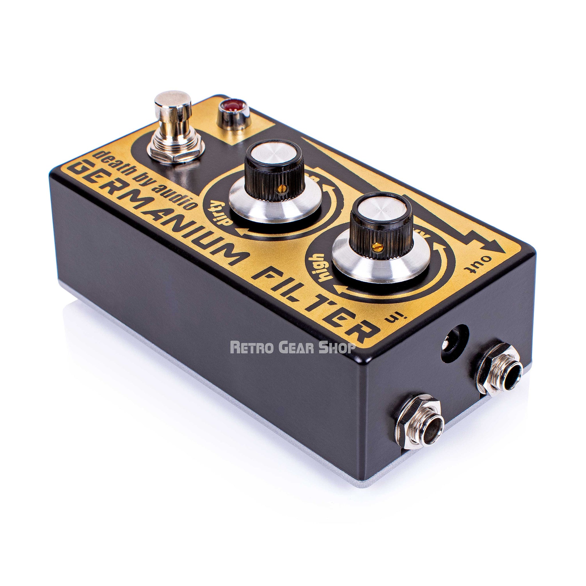 Death By Audio Distortion Germanium Filter Guitar Effect Pedal DBA